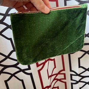 Velvet Ipsy cosmetic zip bag